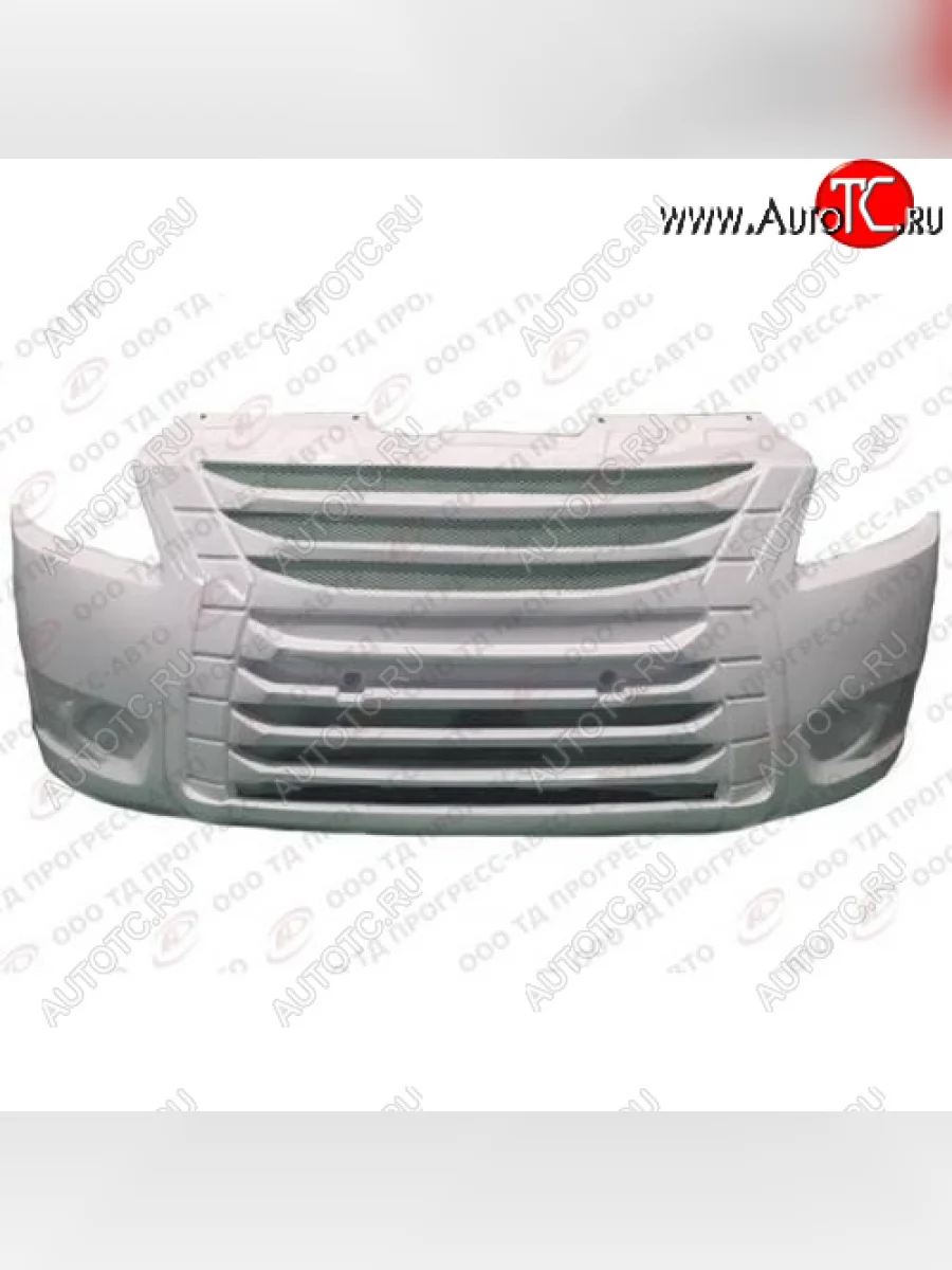 Бампер передний ФормПласт ГАЗ ГАЗель Next A62,А65 автобус (2016-2025) (белый)  в Перми Пермском крае