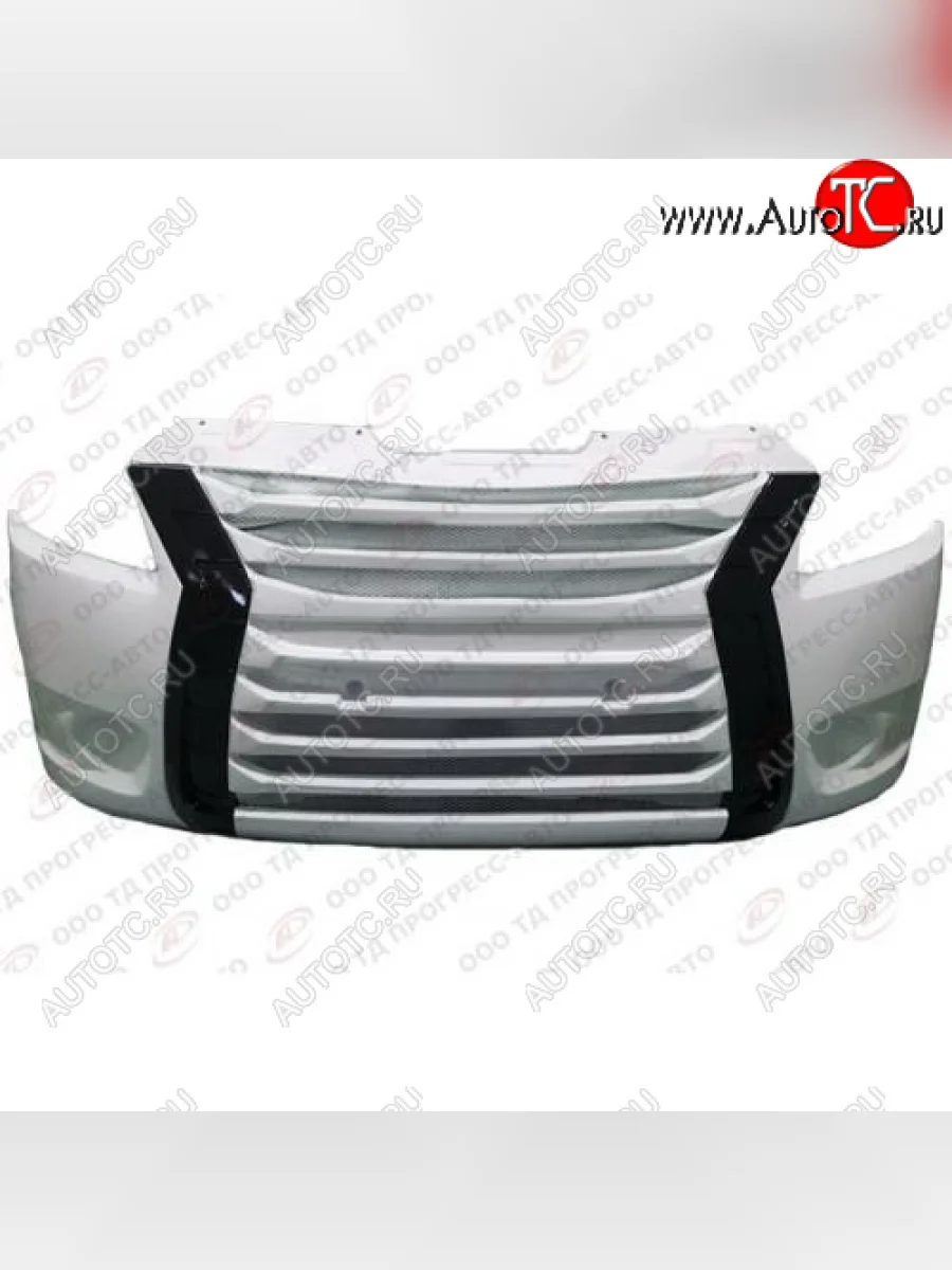 Бампер передний ФормПласт ГАЗ ГАЗель Next A62,А65 автобус (2016-2025) (белый/белаый+черный кант)  в Перми Пермском крае