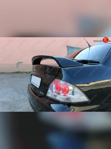 Средний спойлер 2.0 SPORT Mitsubishi Lancer  9 CS (2003-2009) седан 1-ый рестайлинг, седан 2-ой рестайлинг