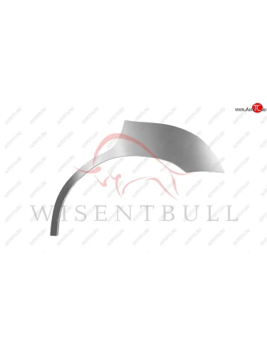 Левая задняя ремонтная арка (внешняя) Wisentbull Acura MDX  YD2 (2006-2013) дорестайлинг, рестайлинг