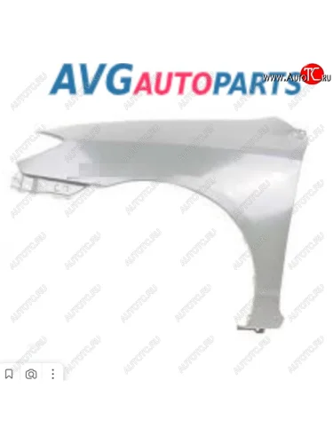 Переднее левое крыло (с отверстием под повторитель) AVG BYD F3 хэтчбек (2005-2014)