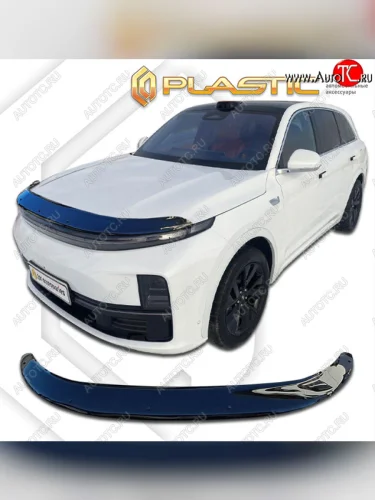 Дефлектор капота (рынок Китая) CA-Plastic Exclusive (серия Сlassic черный) Li L7 (2022-2025)