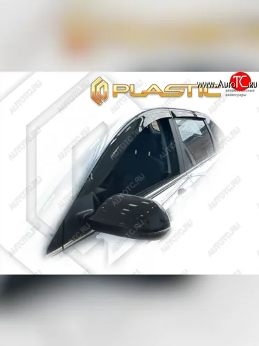 Дефлектора окон CA-Plastic (classic полупрозрачный) Haval M6 (2021-2025)