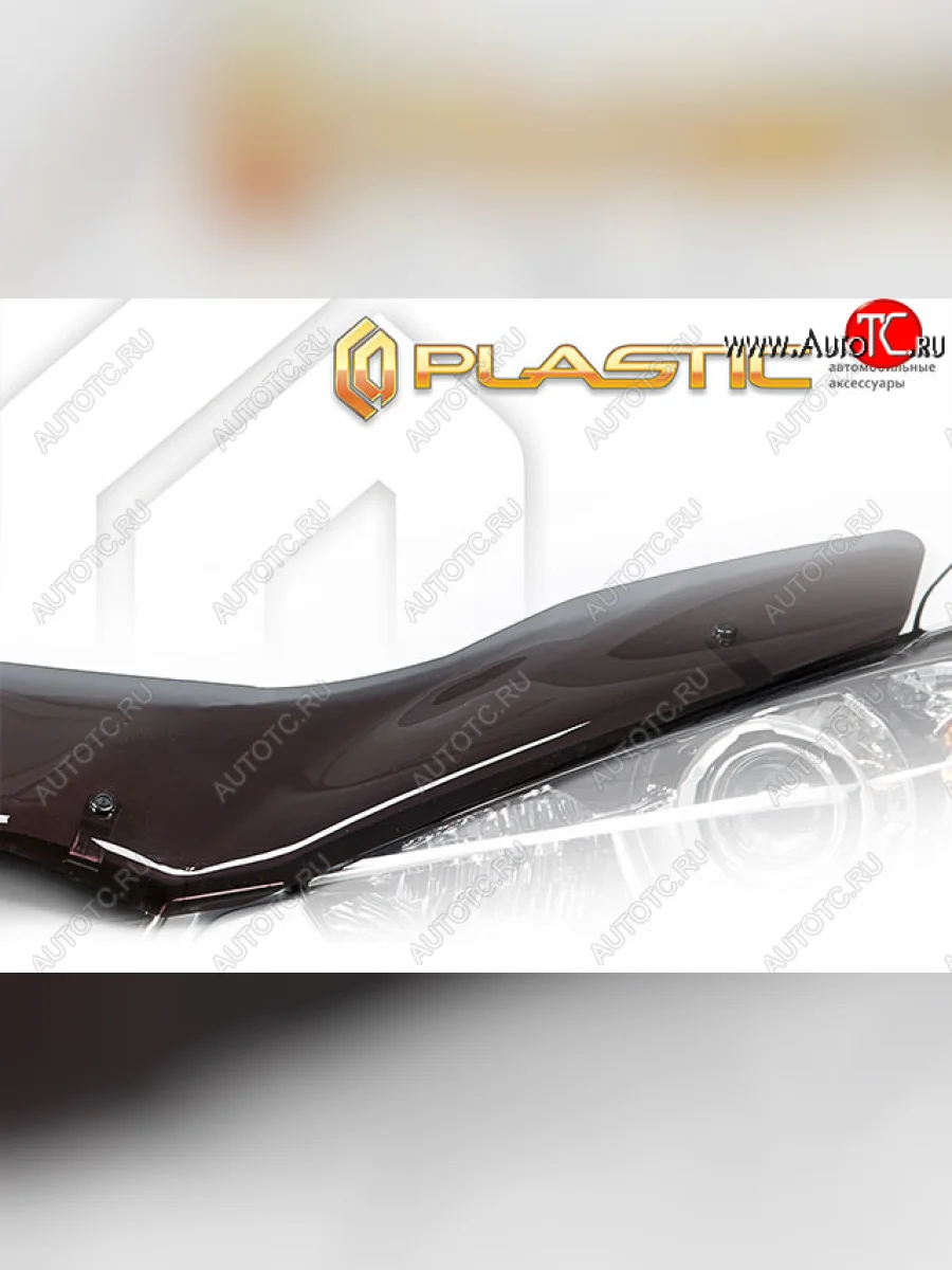 Дефлектор капота CA-Plastic Nissan Rnessa (1997-2001) (classic полупрозрачный, без надписи)  в Самаре Самарской области