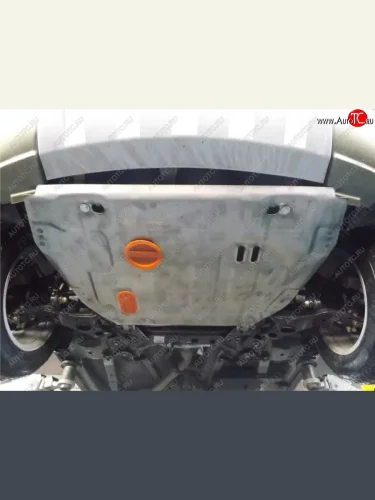 Защита картера двигателя и КПП (V-1,8) ALFECO (Сталь 2 мм) Geely Emgrand X7 1-ый рестайлинг (2015-2018)