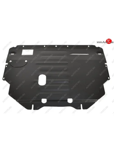 Защита картера двигателя и КПП (V-2,0AT) ALFECO (Алюминий 4 мм) Geely Tugella FY11,HPBA4 рестайлинг (2022-2025)