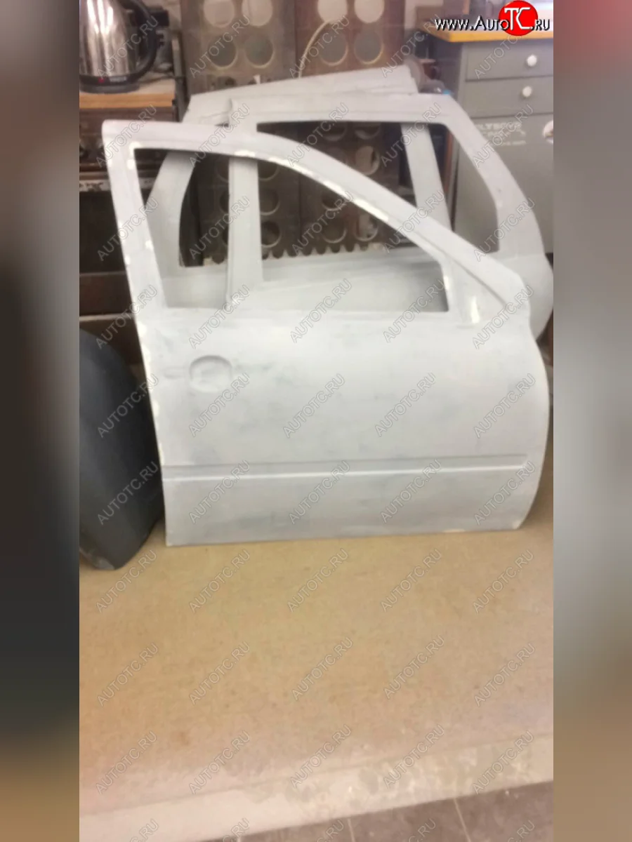 Передняя правая пластиковая дверь Sport Лада ВАЗ Калина Cross 2194 (2014-2018) (Неокрашенная)  в Перми Пермском крае