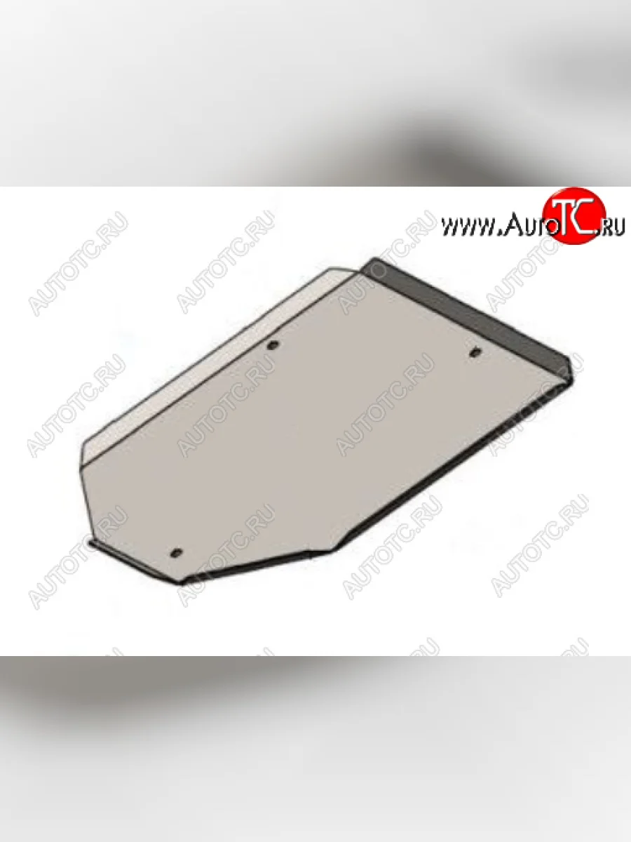 Защита топливного бака (V-2,0 4WD левый) Alfeco Haval Dargo (2022-2025) (Алюминий 4 мм)  в Перми Пермском крае