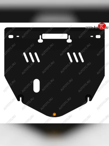 Защита картера двигателя и КПП (V-2,0, 4WD) ALFECO (Алюминий 3 мм) Honda StepWagon RF3,RF4 минивэн дорестайлинг (2001-2003)