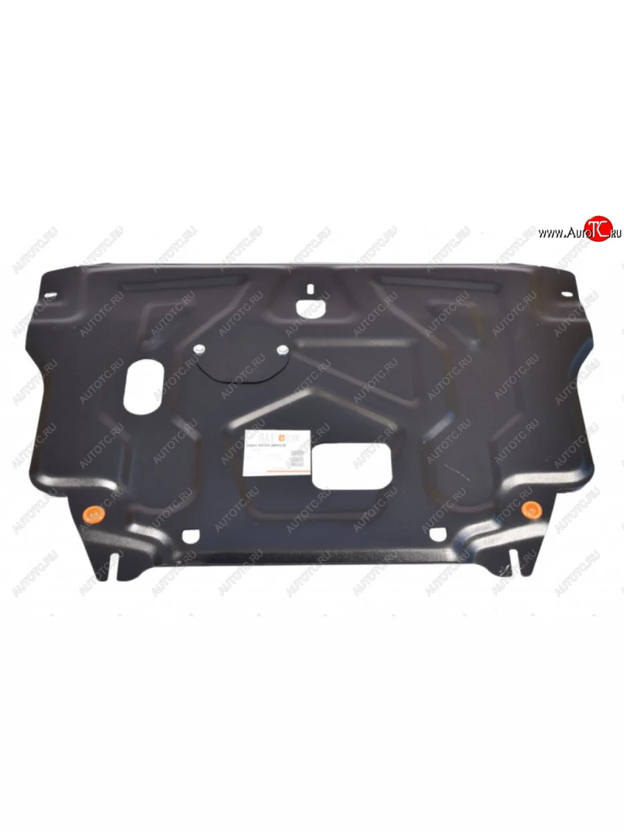 Защита картера двигателя и КПП (установка на штатные точки) Alfeco Hyundai Creta GS дорестайлинг (2015-2019) (Сталь 2 мм)  в Керчи Республика Крым