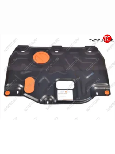 Защита картера двигателя и КПП Alfeco (Алюминий 3 мм) Hyundai Elantra AD дорестайлинг (2016-2019)