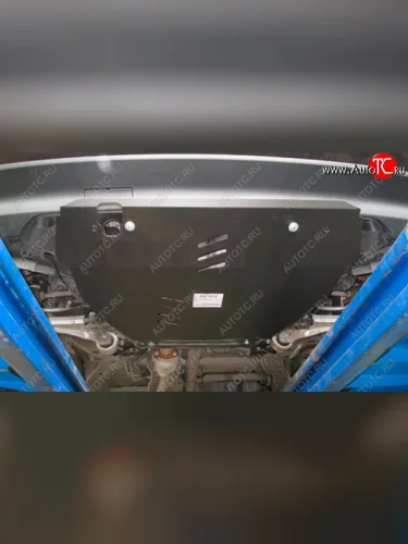 Защита картера двигателя и КПП Alfeco (Сталь 2 мм) Honda Pilot YF4 рестайлинг (2011-2015)