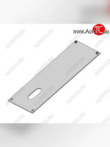 Защита КПП (V-2,0D) ALFECO (Алюминий 4 мм) JAC N35 (2019-2025)