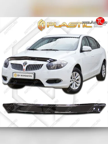 Дефлектор капота CA-Plastic (classic черный) Brilliance H530 (2011-2017)