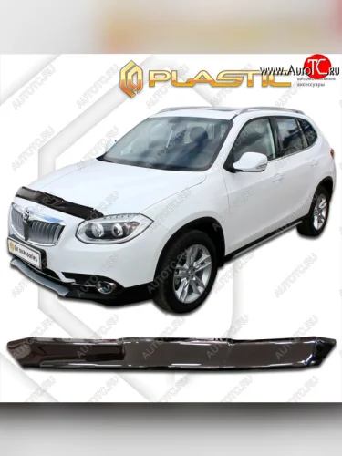 Дефлектор капота CA-Plastic (classic черный) Brilliance V5 (2012-2018)