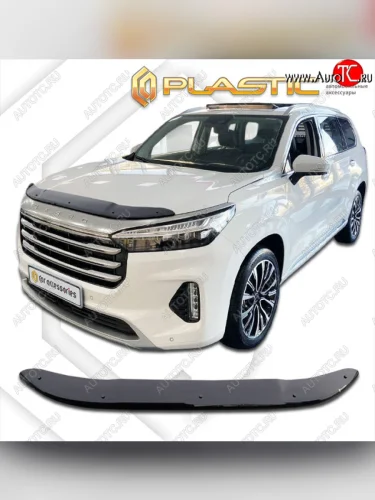 Дефлектор капота CA-Plastic (classic черный) EXEED VX дорестайлинг (2020-2023)