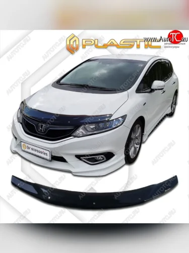 Дефлектор капота CA-Plastic (classic черный) Honda Jade FR4,FR5 рестайлинг (2018-2020)