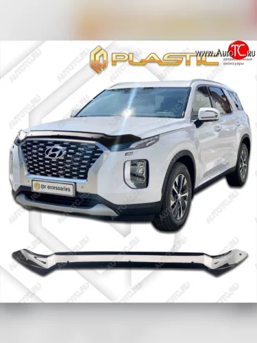 Дефлектор капота CA-Plastic (classic черный) Hyundai Palisade LX2 (2018-2022)
