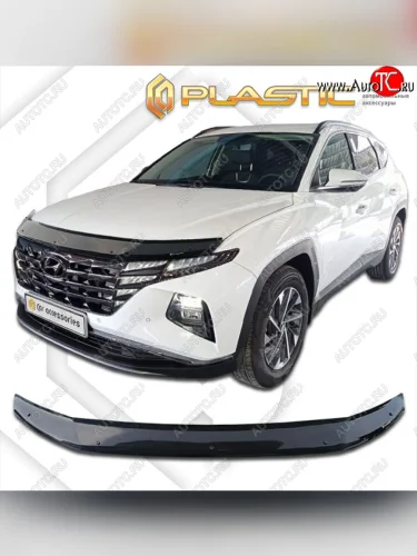 Дефлектор капота CA-Plastic (classic черный) Hyundai Tucson NX4 (2020-2022)