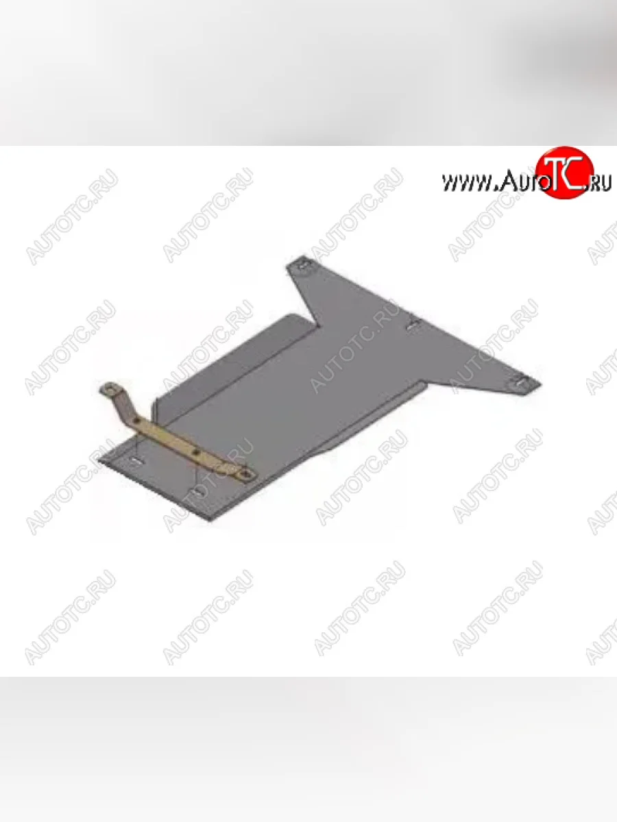 Защита КПП (V-2,0T, 4WD) ALFECO KIA Stinger (2017-2025) (Сталь 2 мм)  в Керчи Республика Крым