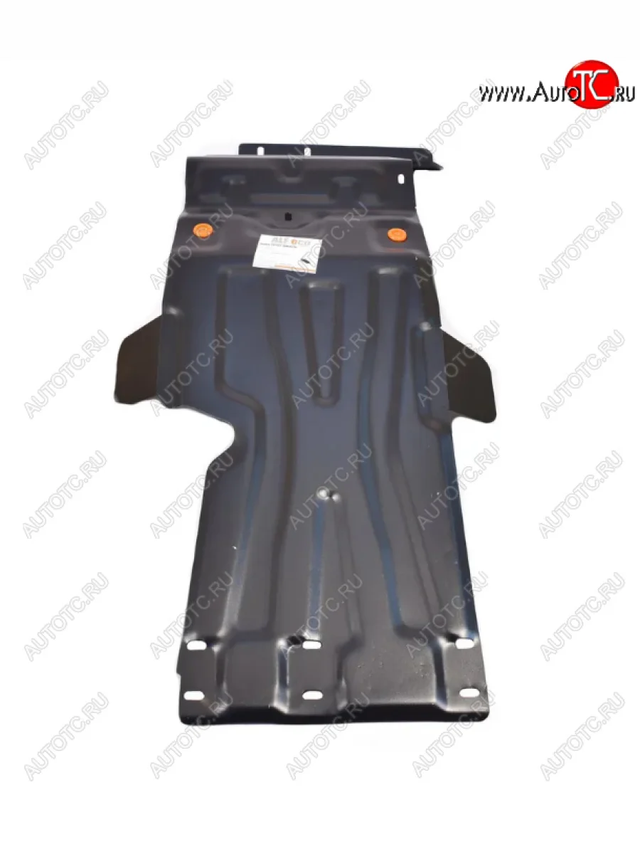 Защита картера двигателя и КПП (V-1,7) ALFECO Лада ВАЗ нива 4х4 2121 3 дв. 1-ый рестайлинг (2019-2021) (Алюминий 3 мм)  в Керчи Республика Крым