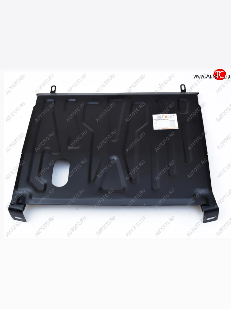 Защита картера двигателя и КПП (V-1,6MT) Alfeco Лада ВАЗ Гранта FL 2192 хэтчбек (2018-2025) (Алюминий 4 мм)  с доставкой в г. Керчь