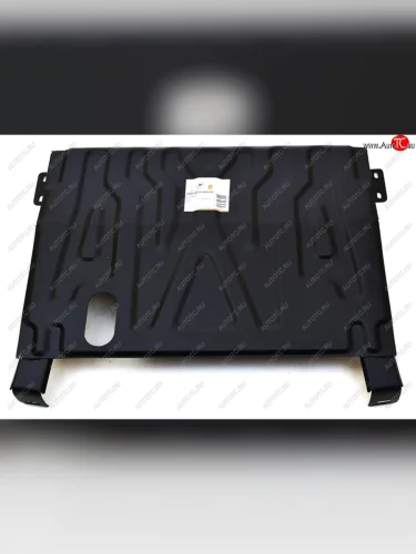 Защита картера двигателя и КПП Alfeco (Алюминий 3 мм) Лада ВАЗ Приора 2172 хэтчбек рестайлин (2013-2015)