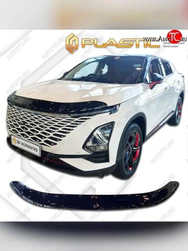 Дефлектор капота CA-Plastic (classic черный) Omoda C5 (2021-2025)