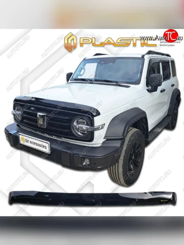 Дефлектор капота CA-Plastic (classic черный) Tank 300 (2020-2025)
