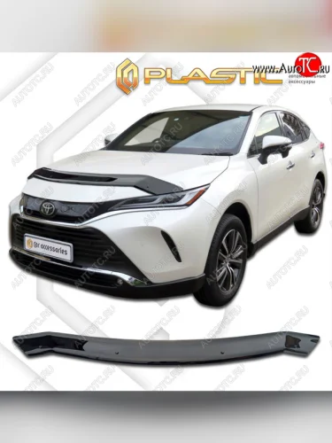 Дефлектор капота CA-Plastic (classic черный) Toyota Harrier XU80 (2020-2025)