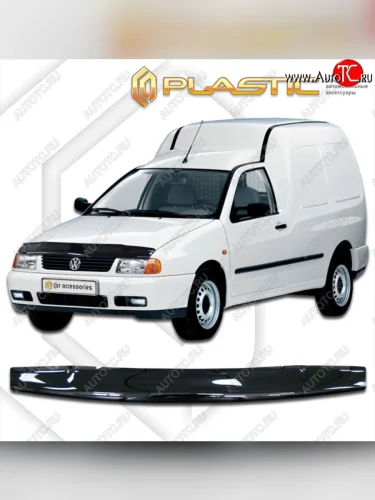 Дефлектор капота CA-Plastic (classic черный) Volkswagen Caddy 9K,9U (1995-2003)