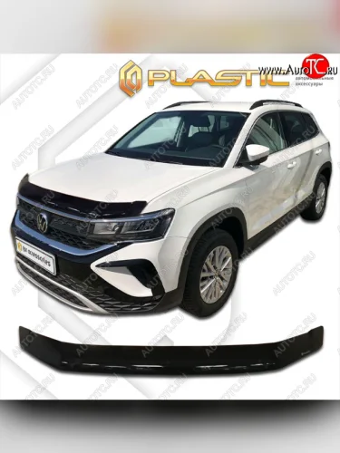 Дефлектор капота CA-Plastic (classic черный) Volkswagen Taos (2020-2022)