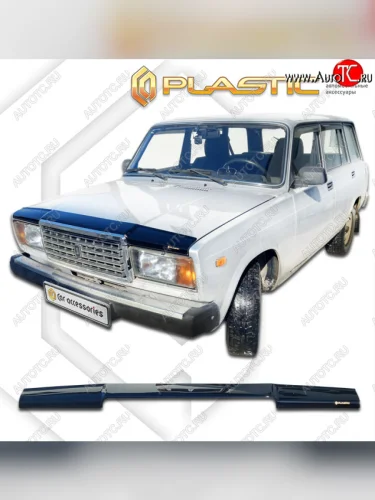 Дефлектор капота CA-Plastic (classic черный) Лада ВАЗ 2104 (1984-2012)