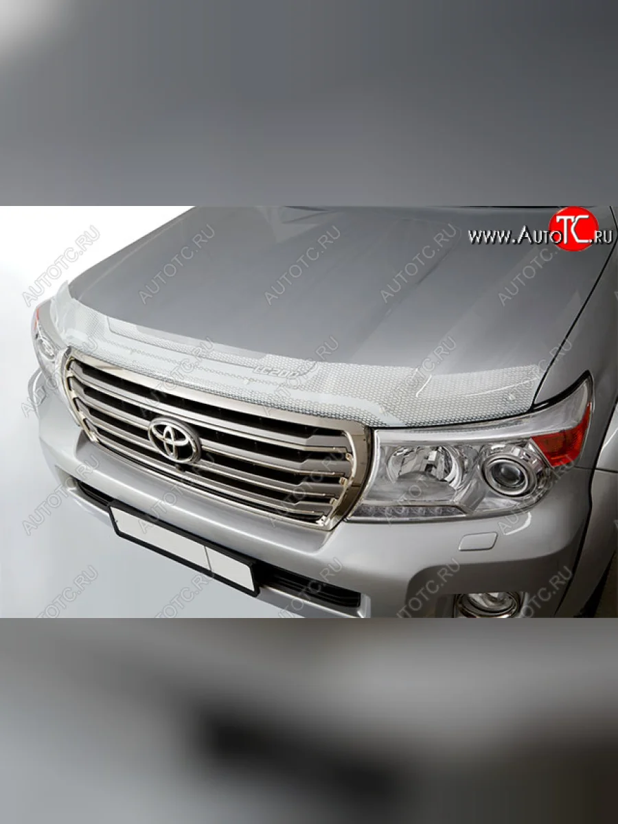 Дефлектор капот CA-Plastic Renault Logan 2 рестайлинг (2018-2025) (серия ART белая)  в Керчи Республика Крым