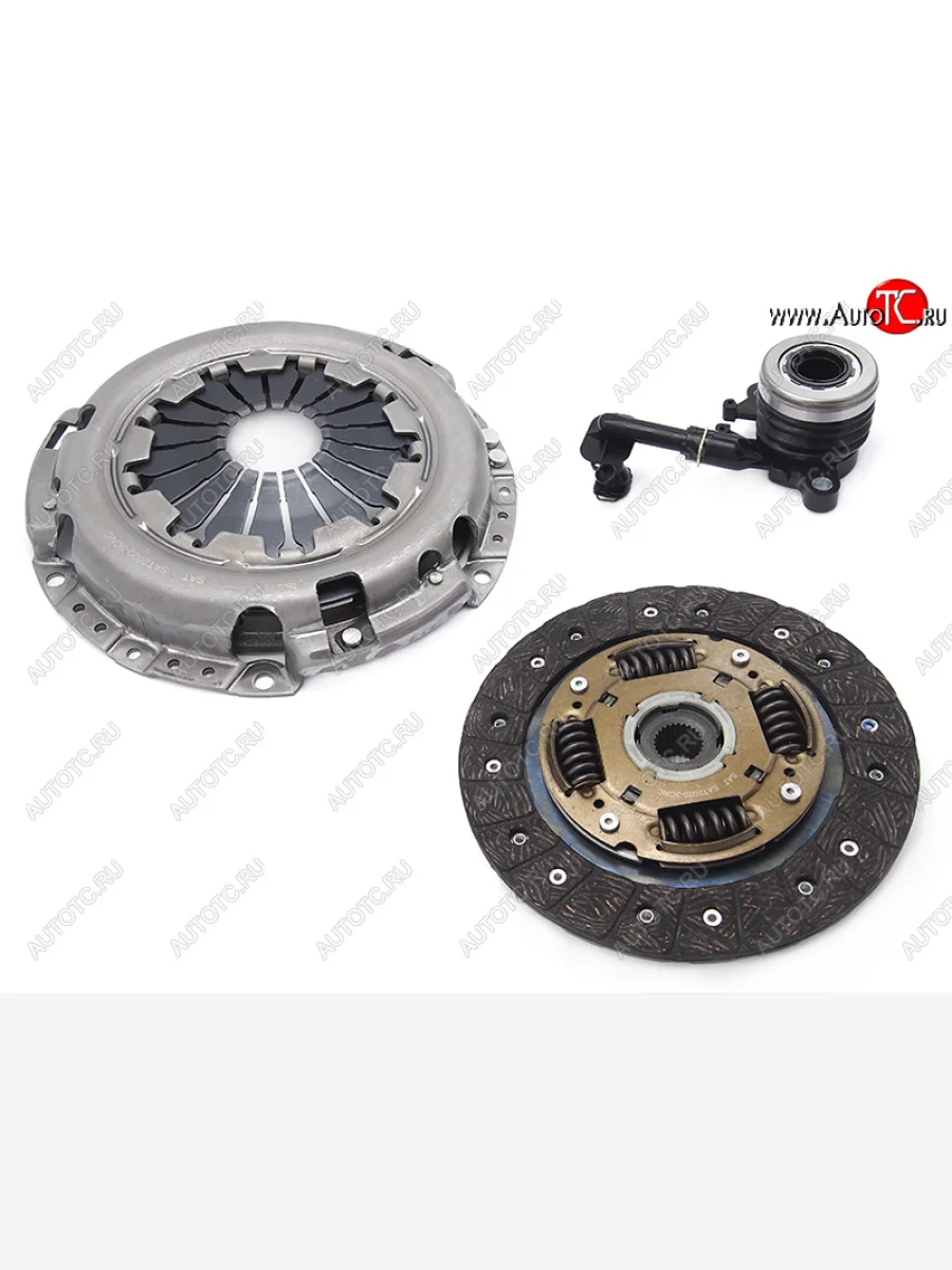 Комплект сцепления (с гидравлическим выжимным) SAT Nissan Almera 3 G15 седан (2012-2019)  в Перми Пермском крае