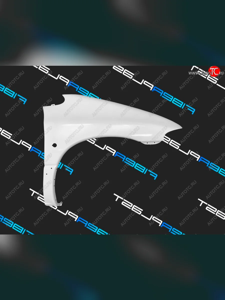 Переднее правое крыло (стеклопластик) Fiberplast Dodge Caravan минивэн (1996-2000)  в Керчи Республика Крым