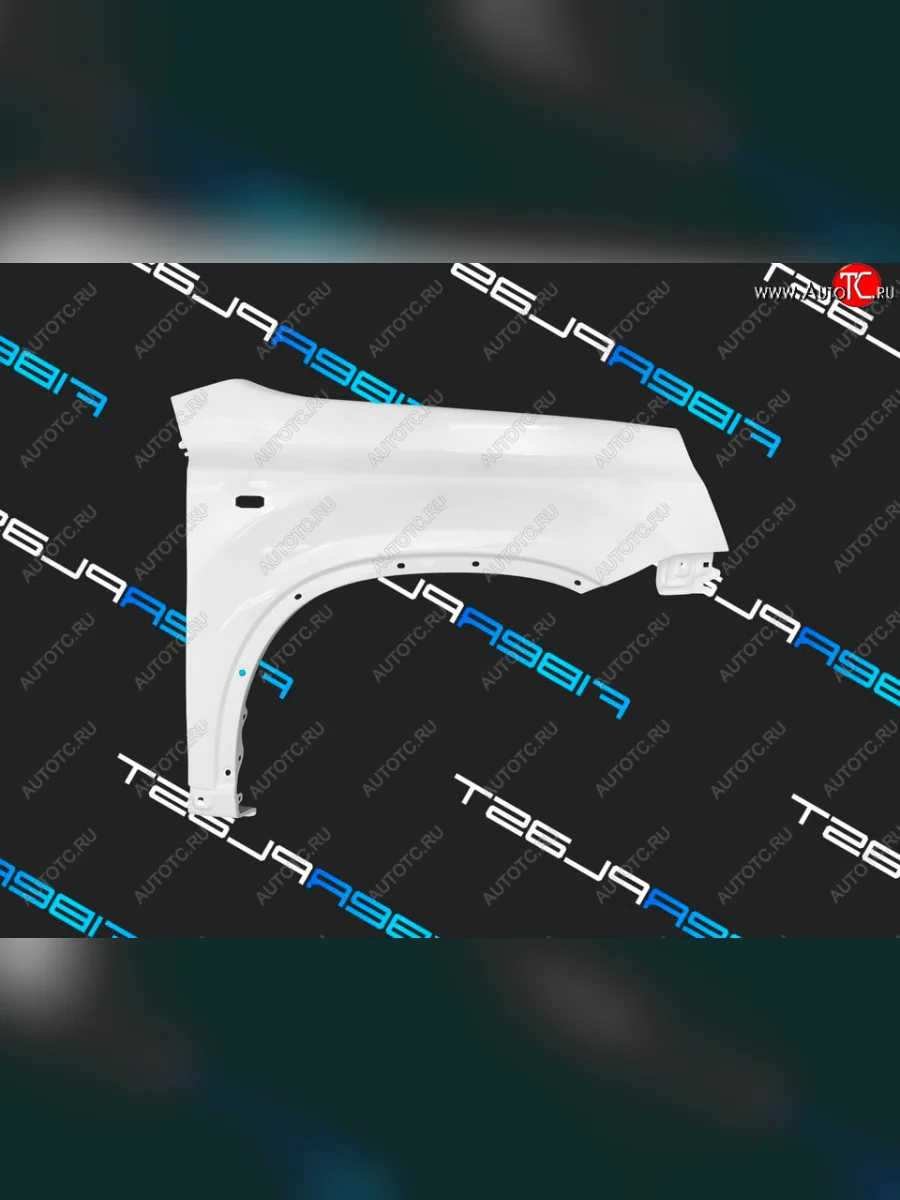 Переднее правое крыло (стеклопластик) Fiberplast  Nissan X-trail (2007-2011) 2 T31  с доставкой в г. Керчь