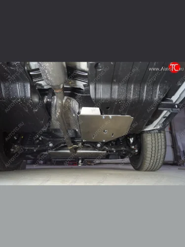 Защита топливного бака (1,5T 2WD, алюминий) TCC Changan CS55 Plus (2021-2025)