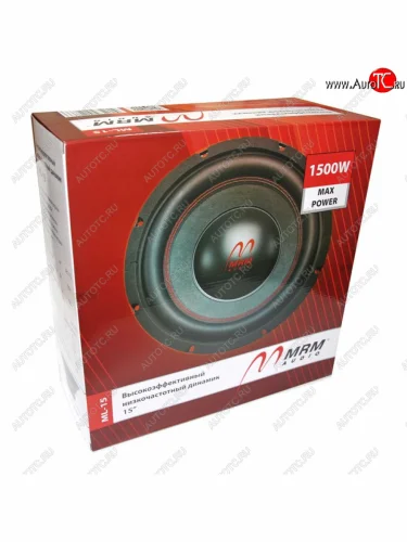 Автомобильный сабвуфер MRM ML 15 Isuzu D-Max RT85,TFR ExtendedCab рестайлинг (2015-2021)
