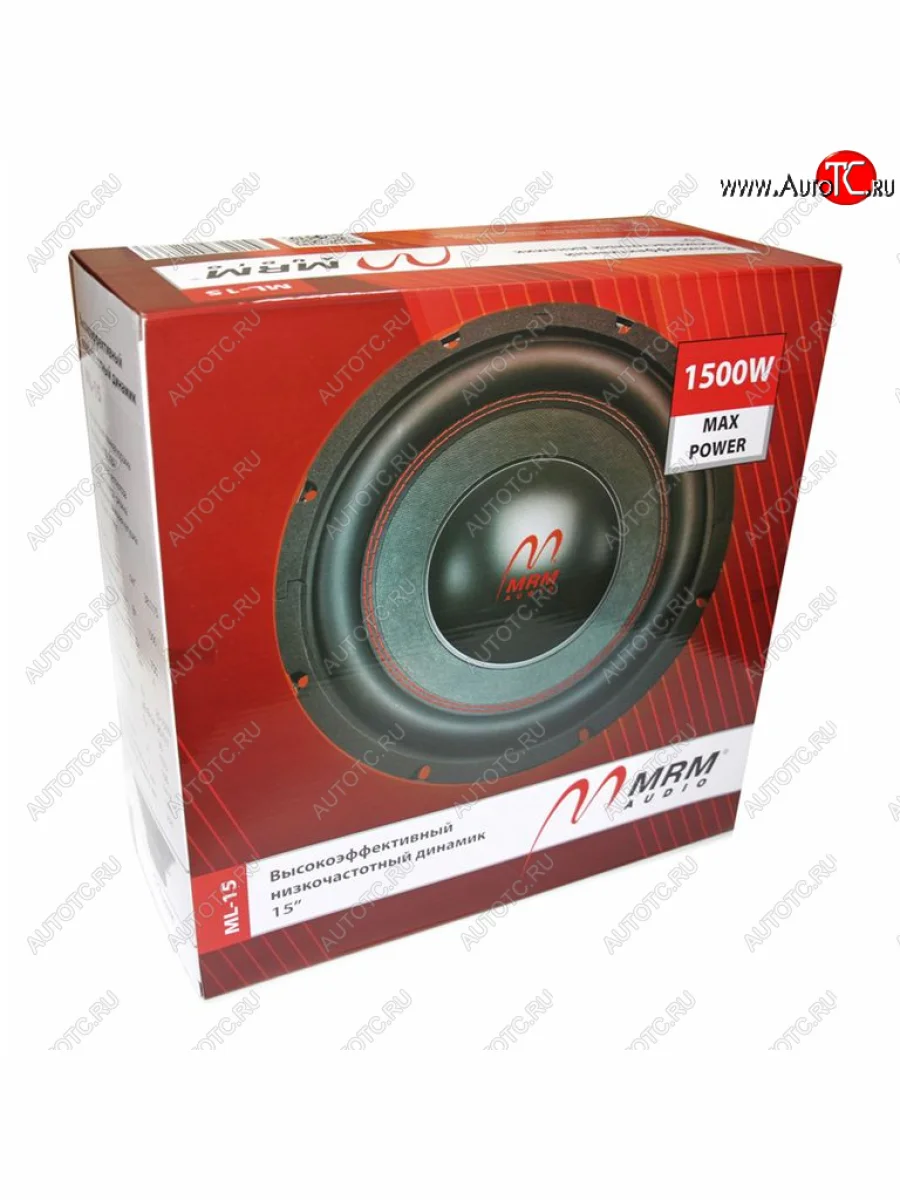 Автомобильный сабвуфер MRM ML 15 Toyota Previa XR10 минивэн рестайлинг (1994-1999)