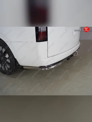 Защита заднего бампера (уголки, d42,4 мм) TCC Hyundai Staria  US4 (2021-2022)