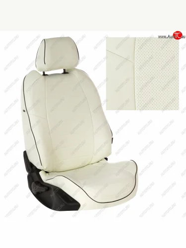 Чехлы сидений (экокожа) Автопилот (белый) Haval Dargo (2022-2025)