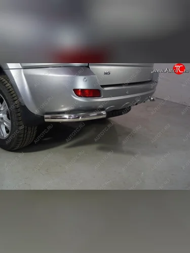 Защита заднего бампера (уголки, d60,3 мм) TCC Haval H5 (2020-2023) рестайлинг