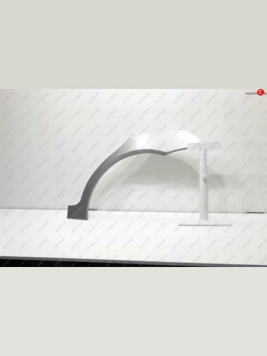 Задняя левая ремонтная арка AUTOFERRUM (холоднокатаная сталь 1 мм) Chery Bonus  (A13) (2011-2016) лифтбэк