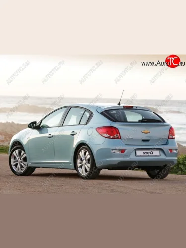 Задняя левая ремонтная арка AUTOFERRUM (Оцинкованная сталь 0,8 мм.) Chevrolet Cruze  J305 (2009-2015) хэтчбек дорестайлинг, хэтчбек рестайлинг