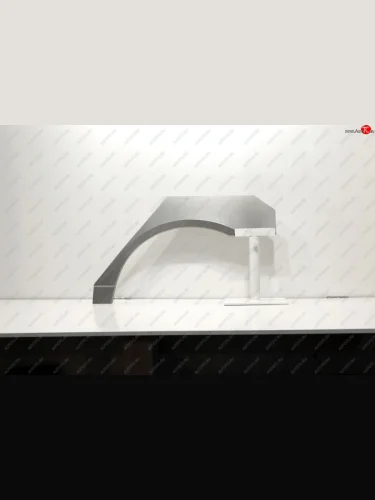 Задняя левая ремонтная арка AUTOFERRUM (Оцинкованная сталь 1 мм.) Honda Accord 7 CL седан дорестайлинг (2002-2005)