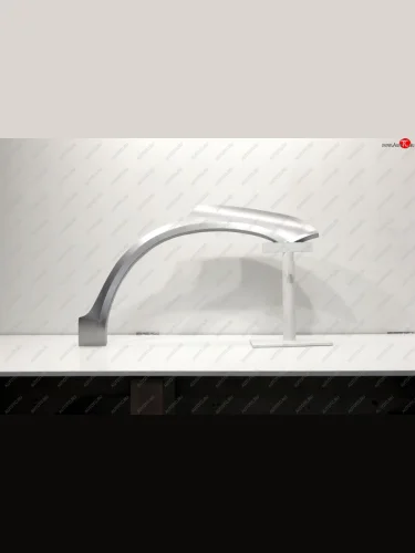 Задняя левая ремонтная арка AUTOFERRUM (Оцинкованная сталь 0,8 мм.) Hyundai Tucson  JM (2004-2010)