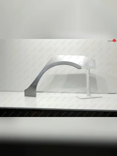 Задняя левая ремонтная арка AUTOFERRUM (Оцинкованная сталь 0,8 мм.) Mazda 3/Axela  BK (2003-2009) дорестайлинг седан, рестайлинг седан