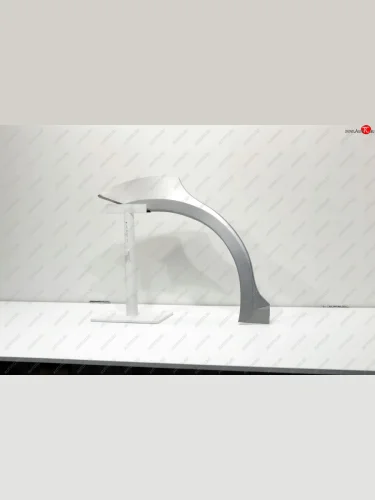 Передняя правая ремонтная арка AUTOFERRUM (Холоднокатаная сталь 1 мм) Chevrolet Aveo T250 седан рестайлинг (2006-2011)