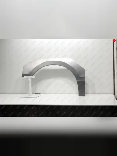 Задняя правая ремонтная арка AUTOFERRUM (Оцинкованная сталь 0,8 мм.) Hyundai Starex/Grand Starex/H1 TQ рестайлинг (2014-2018)